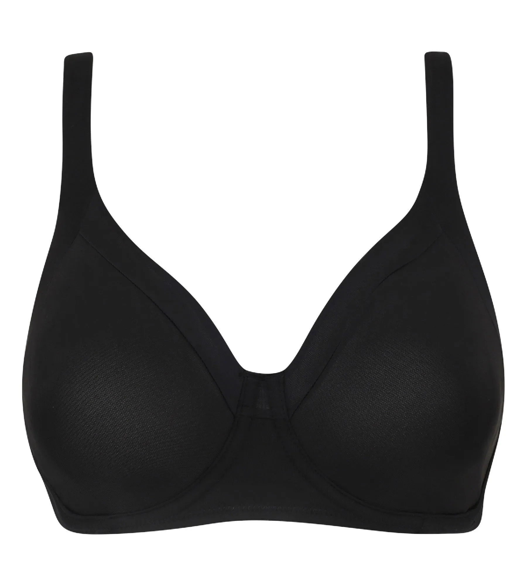 Soutien-gorge emboitant avec armatures noir Generous Invisible Dim