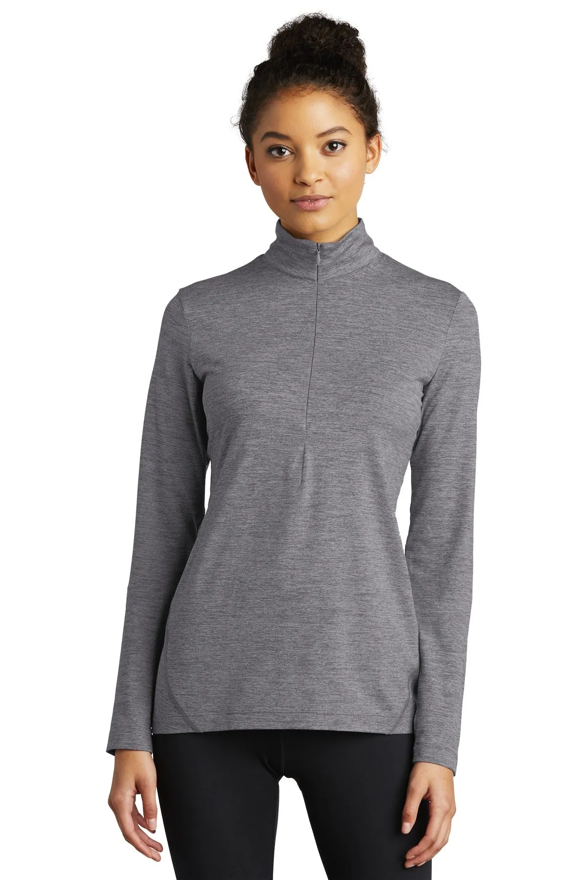 Sport-Tek® Ladies Exchange 1.5 Long Sleeve 1/2-Zip LST711