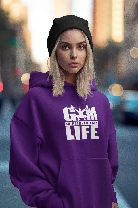 Stylish Womens Hoodies 'Gym Life'