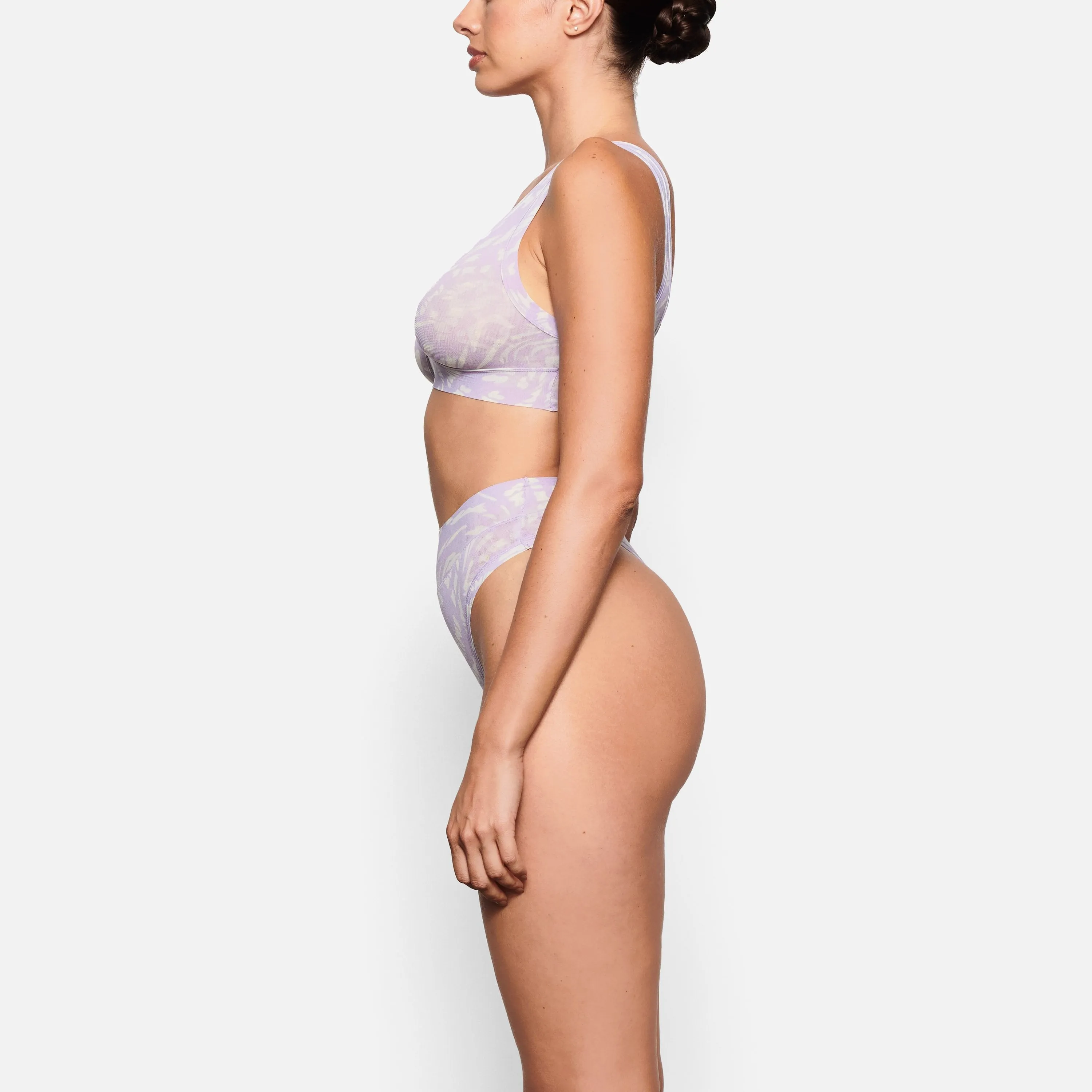 SUMMER MESH THONG | LILAC SWIRL