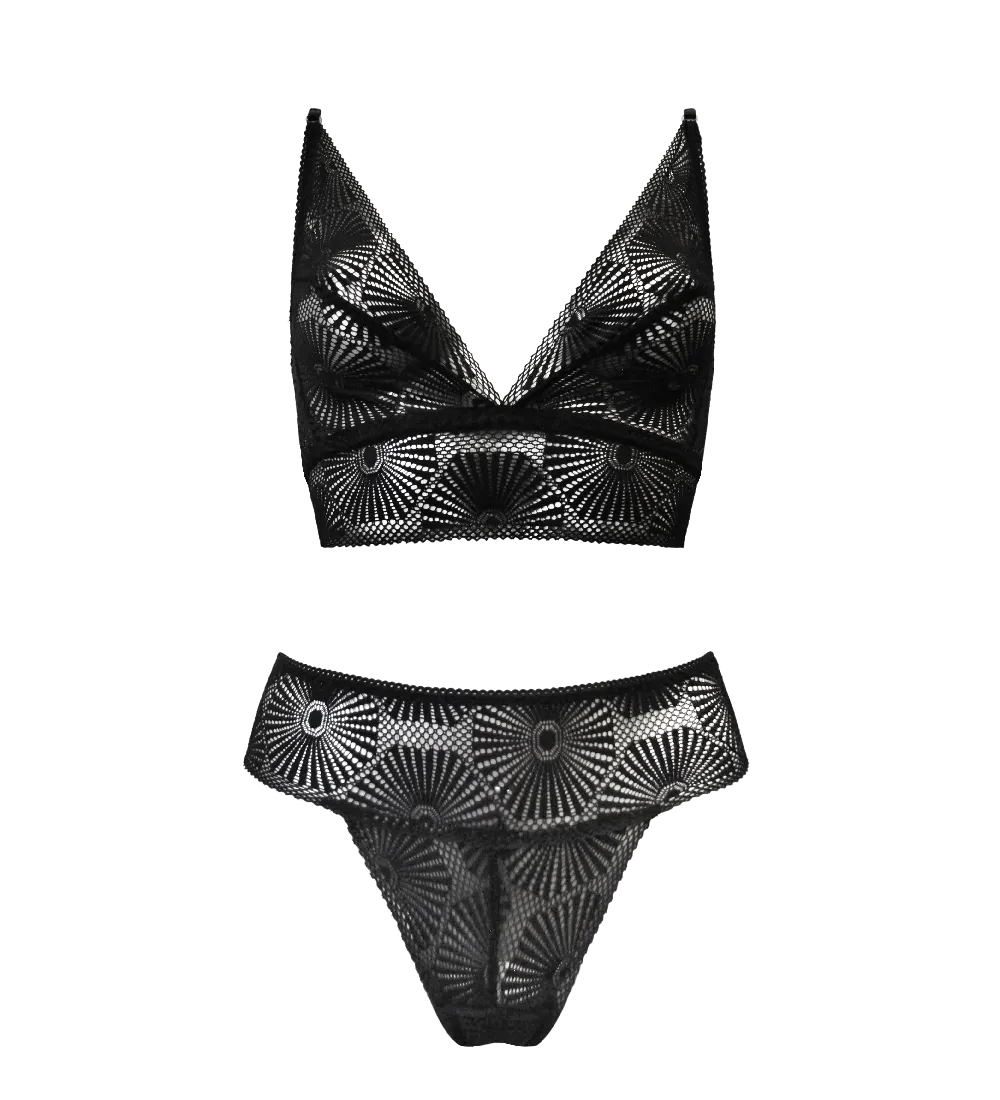 Sun Underwear Set Black