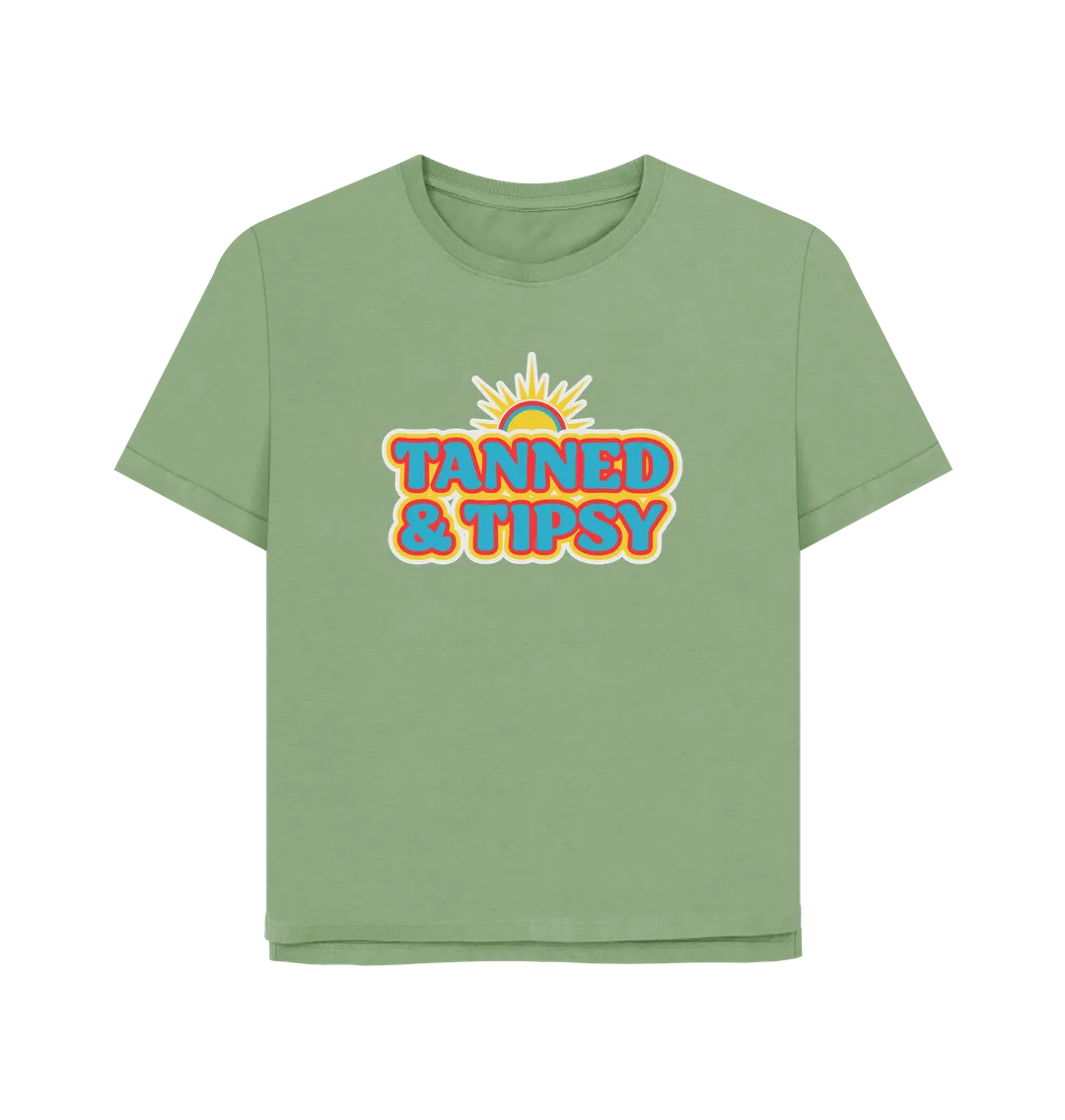 Tanned And Tipsy Women's Relaxed Fit T-shirt