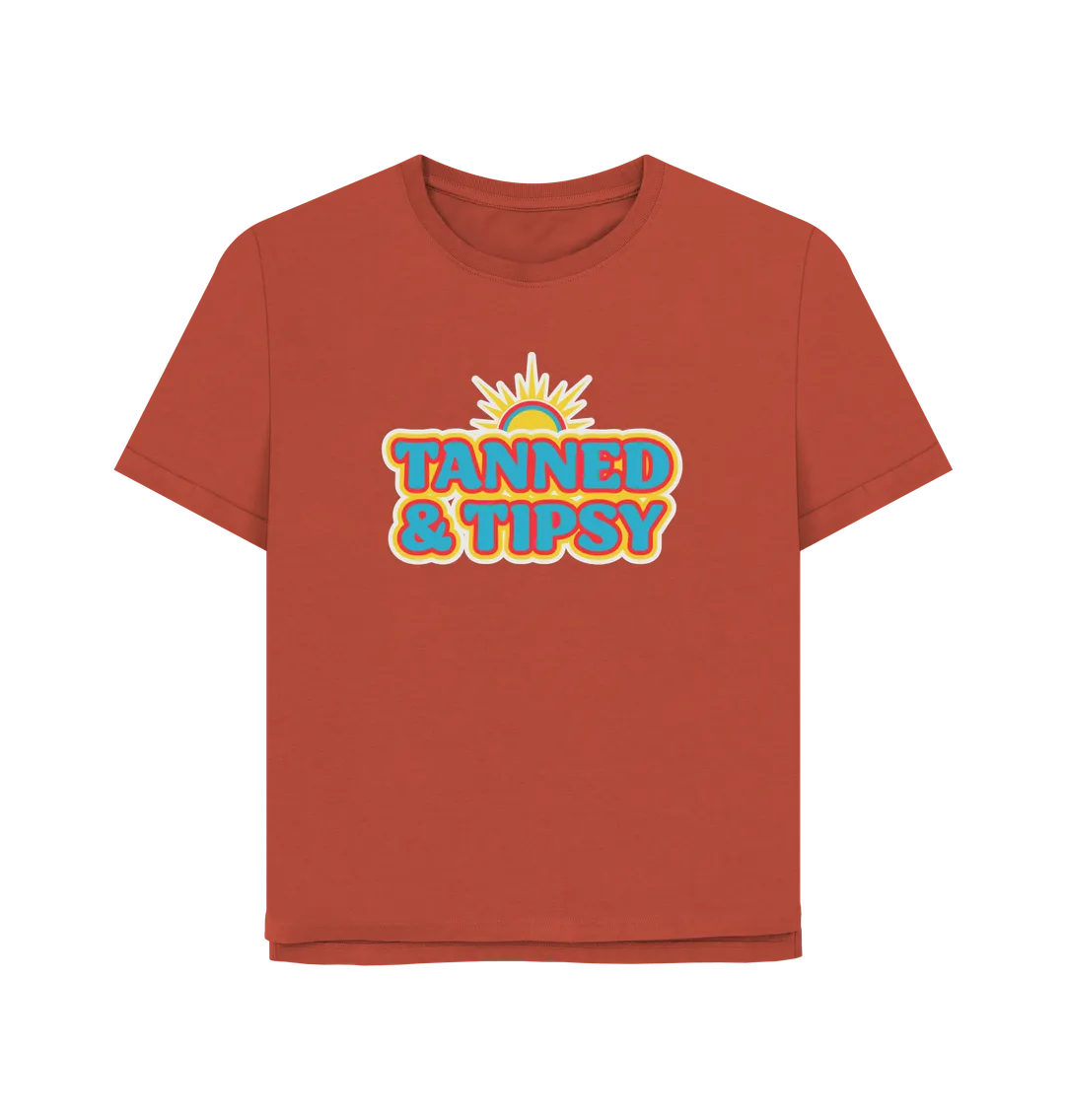 Tanned And Tipsy Women's Relaxed Fit T-shirt