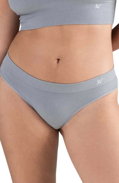 TENCEL™ High Leg Brief in Storm Grey - Soft, Eco-Friendly Comfort Underwear for Everyday Wear