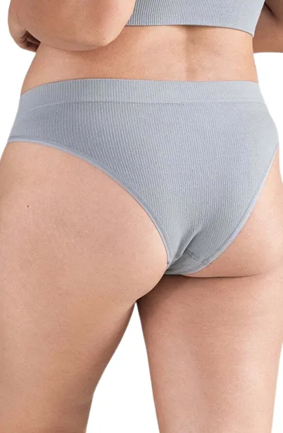 TENCEL™ High Leg Brief in Storm Grey - Soft, Eco-Friendly Comfort Underwear for Everyday Wear