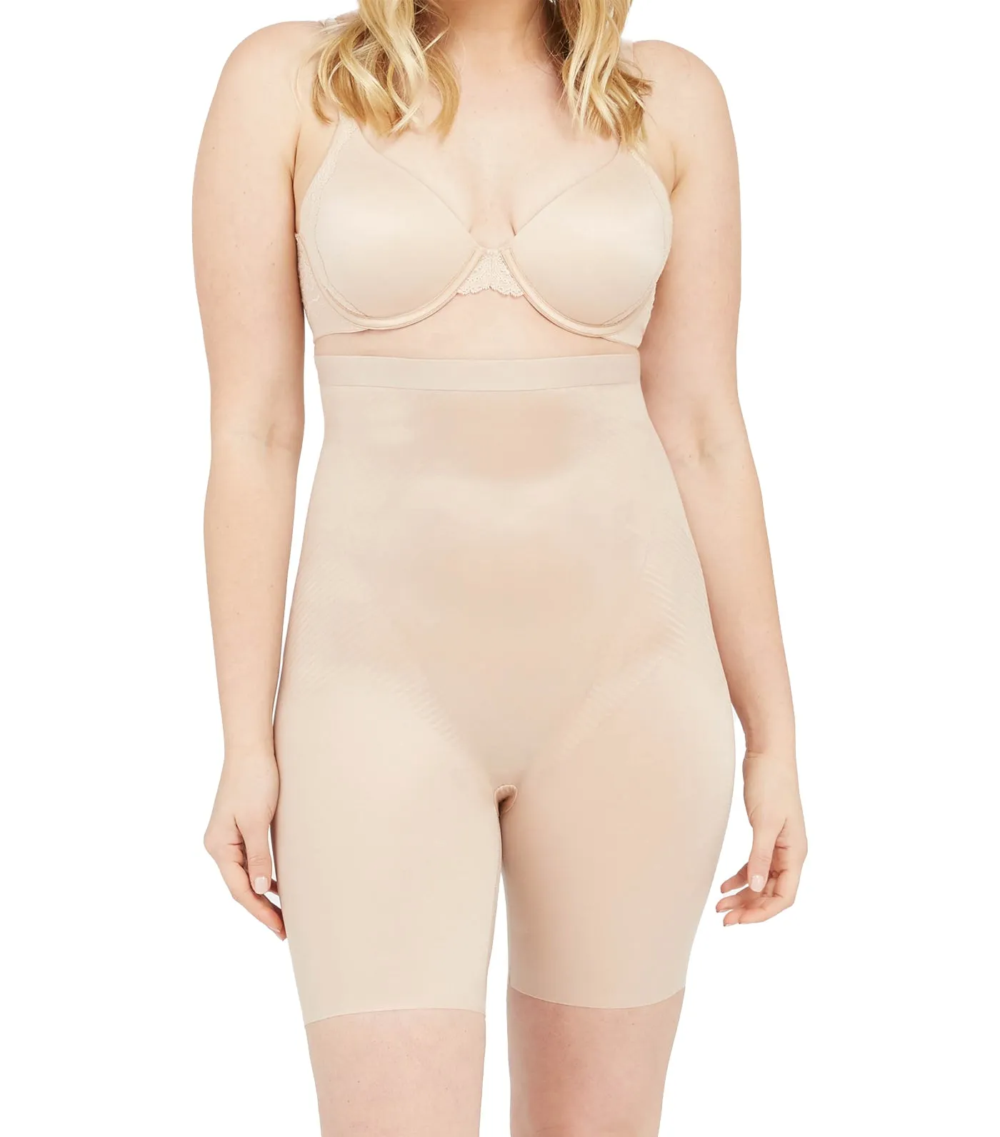 Thinstincts 2.0 High-Waist Midthigh Champagne Beige