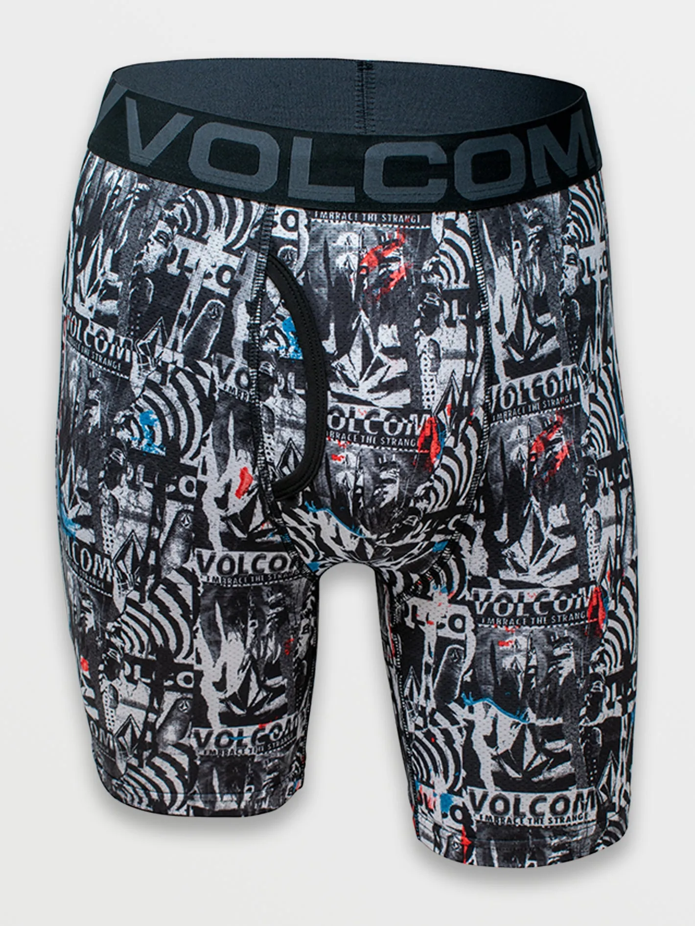 Volcom 2pk Mesh Boxer Brief - Red Solid   Poster Print