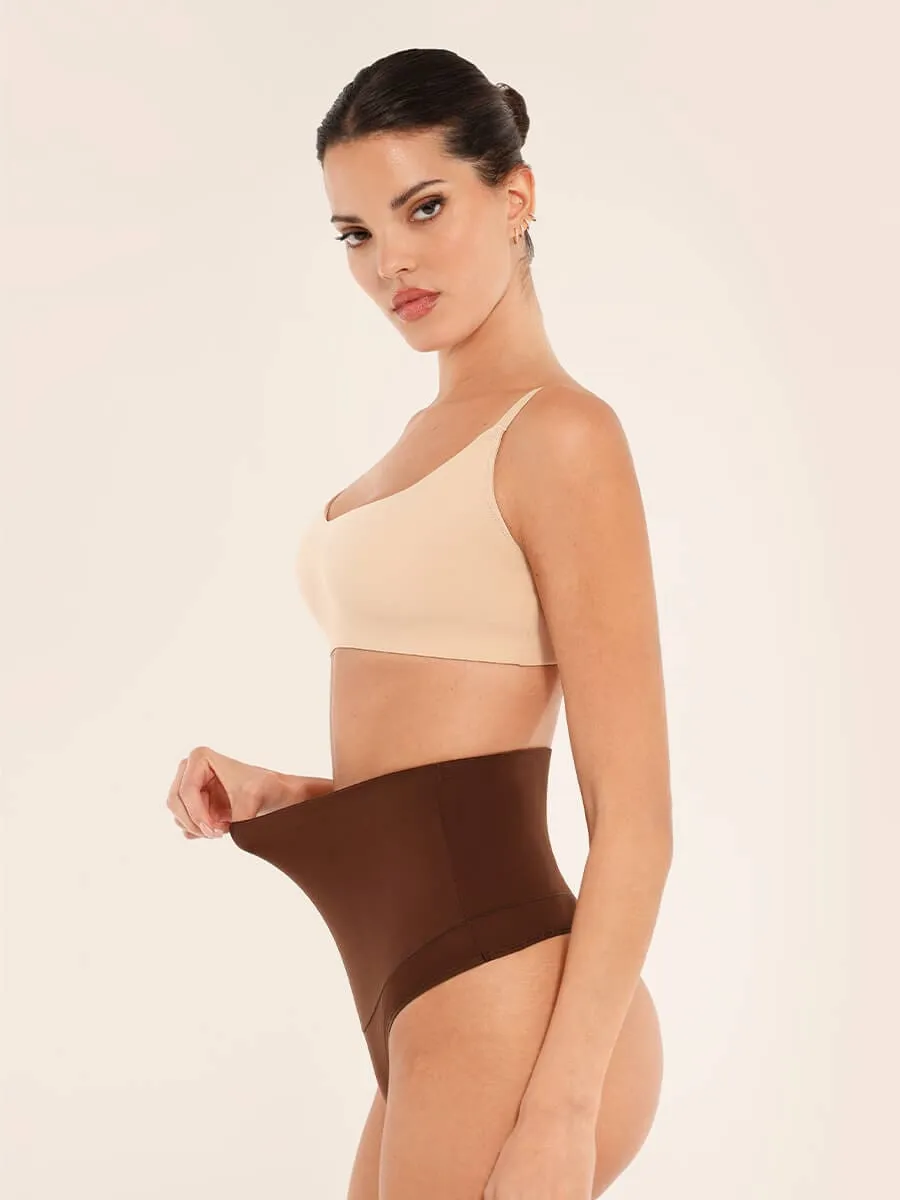 Wholesale Seamless High Waist Tummy Control Thong Shapewear Panties