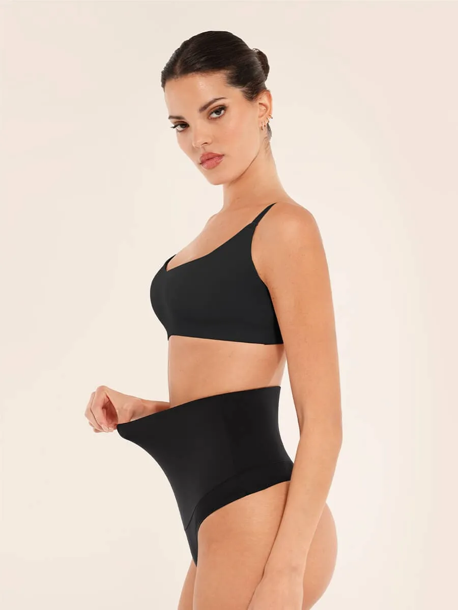 Wholesale Seamless High Waist Tummy Control Thong Shapewear Panties