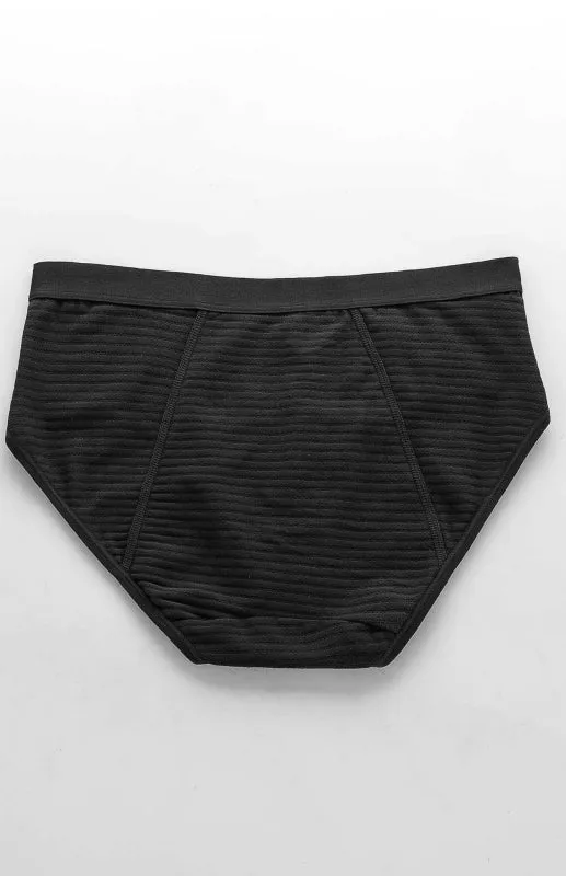 Women Breathable Striped Cotton Panties