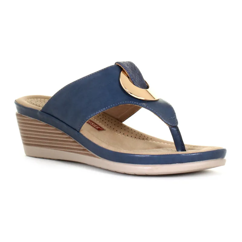 Women's Kellie Thong Sandal Navy