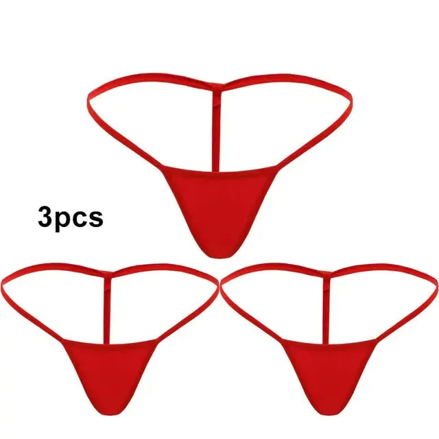 Womens Mini G-string Sexy T-back Thongs