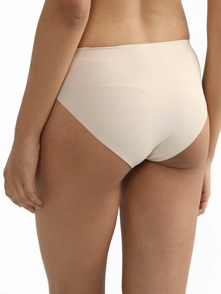 Wunderlove Invisible Nude Flock Brief