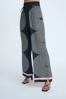 Zen Linear Pant | Final Sale - Black Ivory Pink